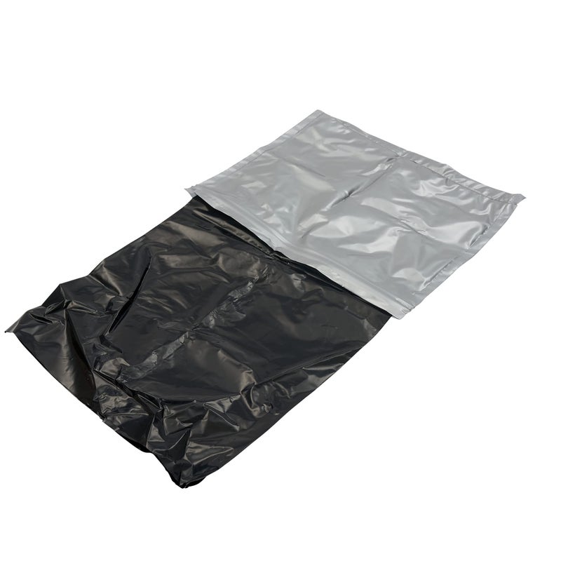 Reliance Products Double Doodie Plus with BIO-Gel | Large Portable Toilet Waste Bags | Family-Sized 6 Pack, Gray, 9.2 Inch x 4.9 Inch x 6.0 Inch - Image 2